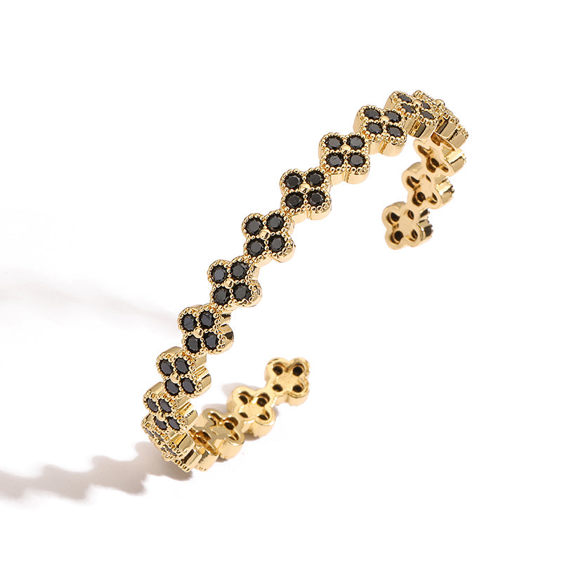 Aureline™ Rose Clover Bracelet